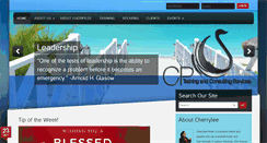 Desktop Screenshot of cherryleepinder.com